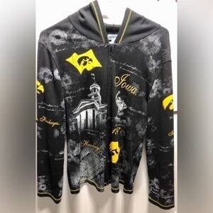 🪽Iowa Hawkeyes Full Zip Up Hooded Sweatshirt